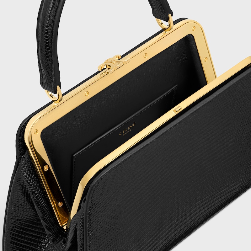 mini celine antoinette in lizard