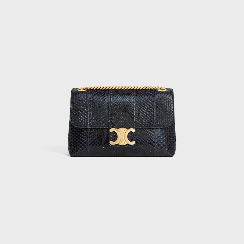 medium celine victoire bag in python