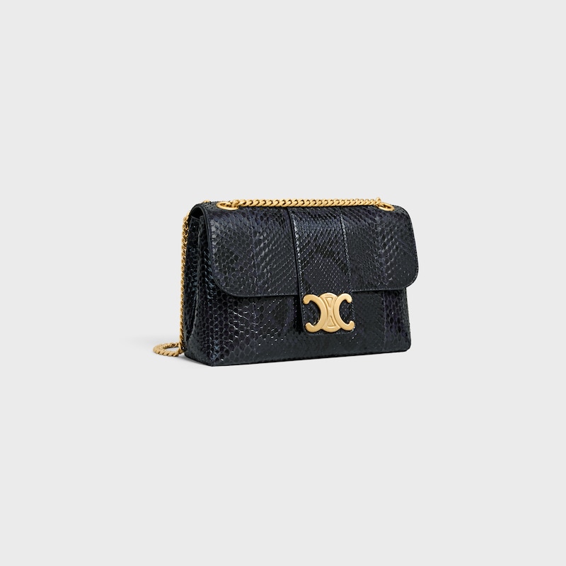 medium celine victoire bag in python