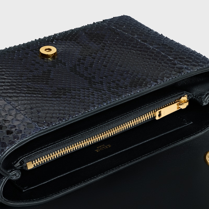 medium celine victoire bag in python