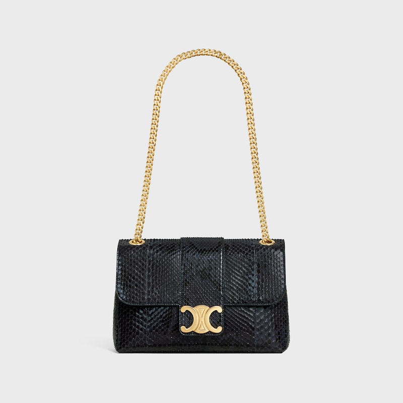 medium celine victoire bag in python
