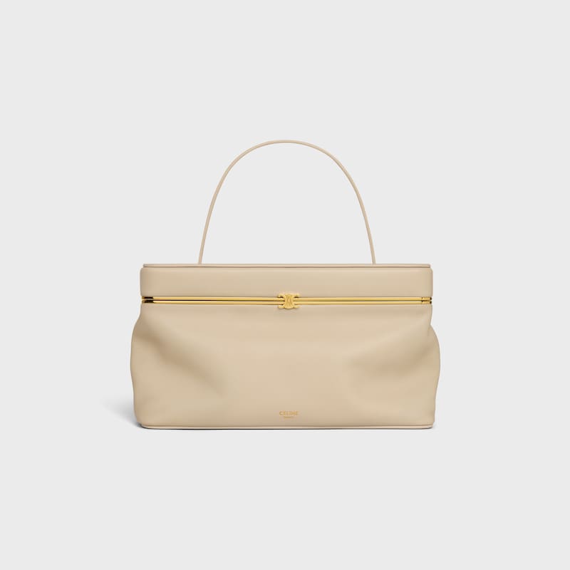 east west triomphe frame in supple calfskin