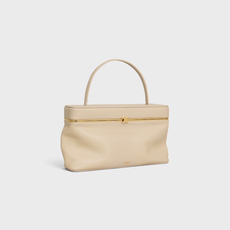 east west triomphe frame in supple calfskin