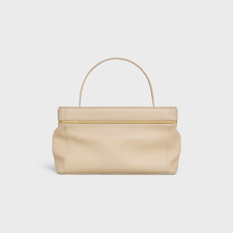 east west triomphe frame in supple calfskin