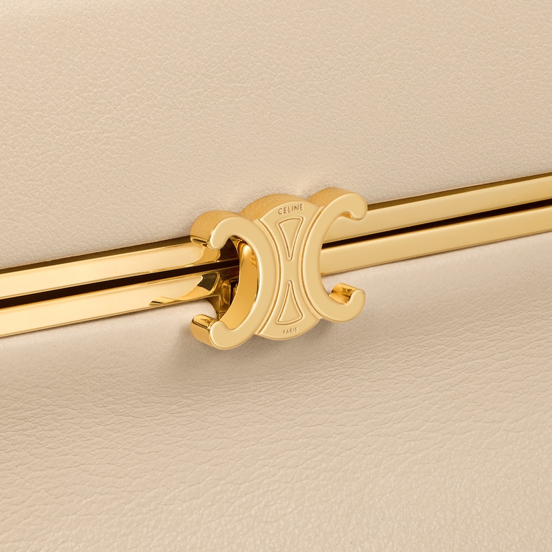 east west triomphe frame in supple calfskin