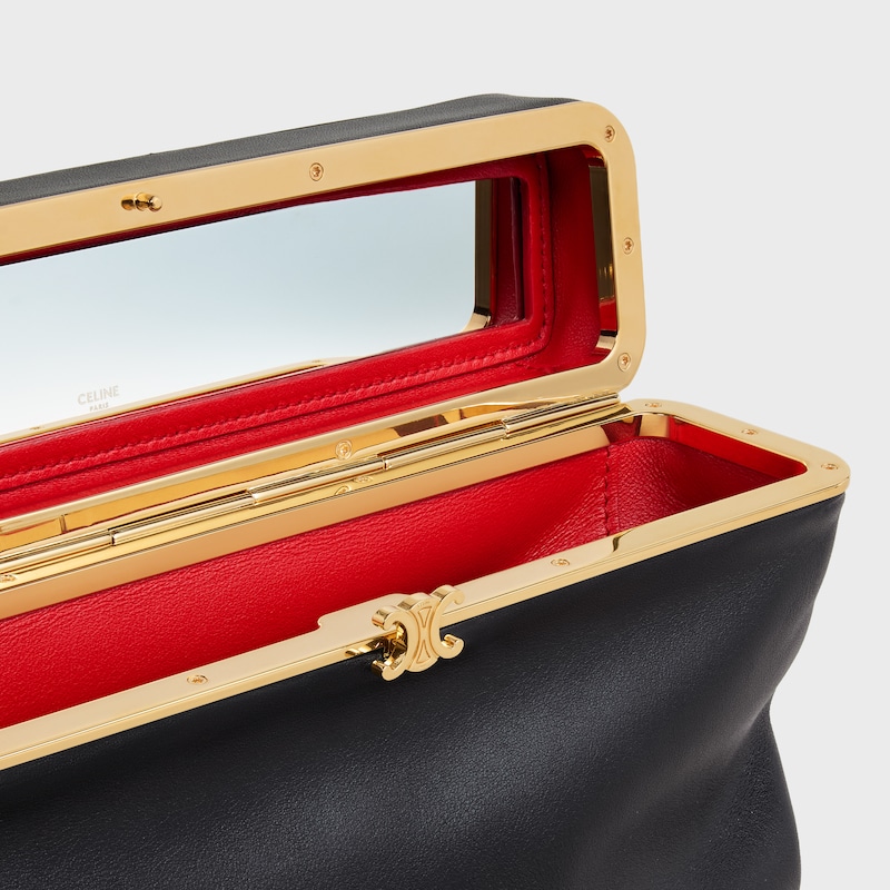 east west triomphe frame in supple calfskin