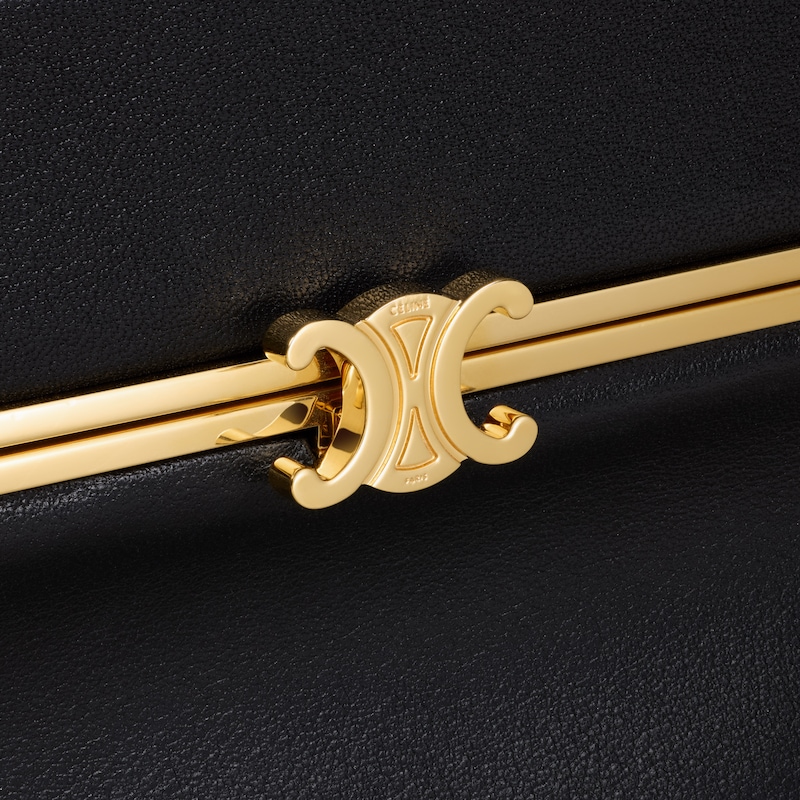 east west triomphe frame in supple calfskin