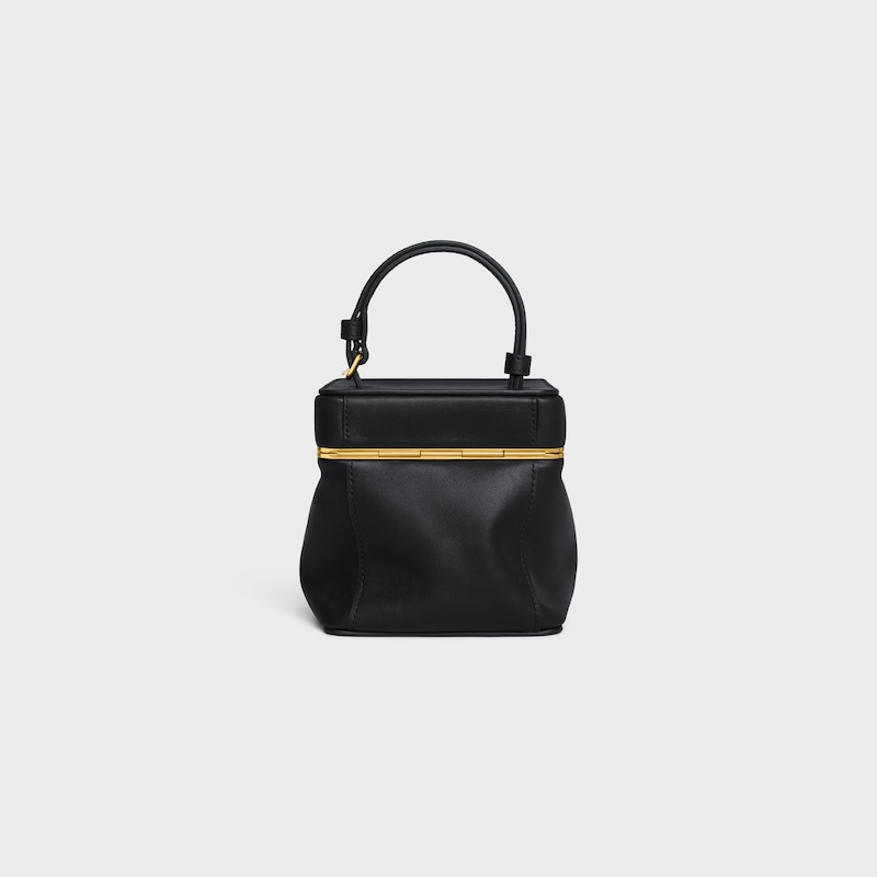 small triomphe frame in supple calfskin