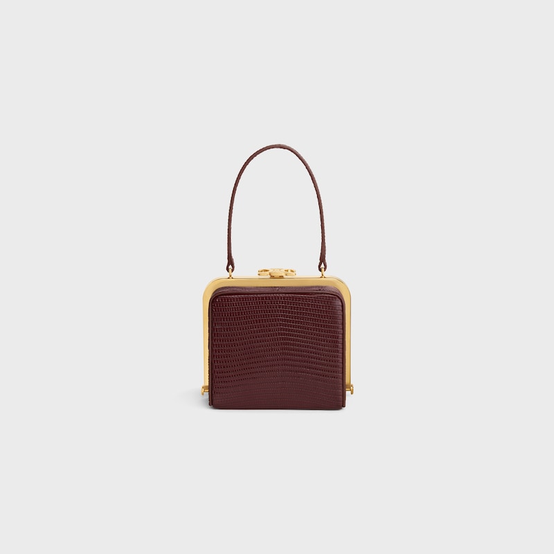 celine lana minaudiere in lizard