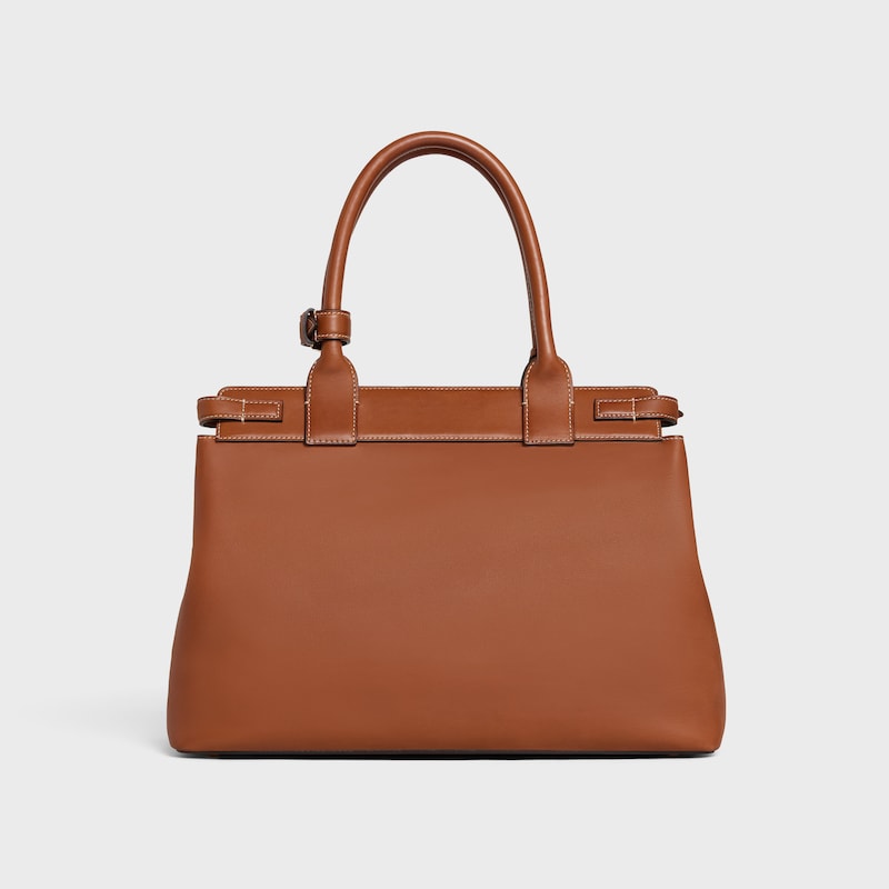 celine conti bag in natural calfskin