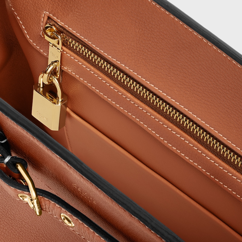 celine conti bag in supple grained calfskin