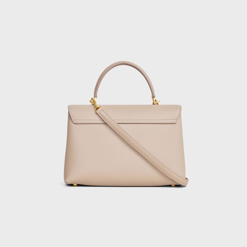 medium nino bag in supple grained calfskin