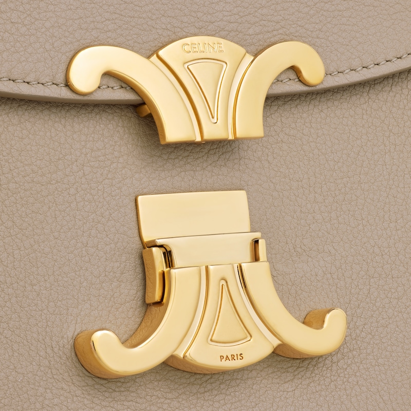 medium nino bag in supple grained calfskin