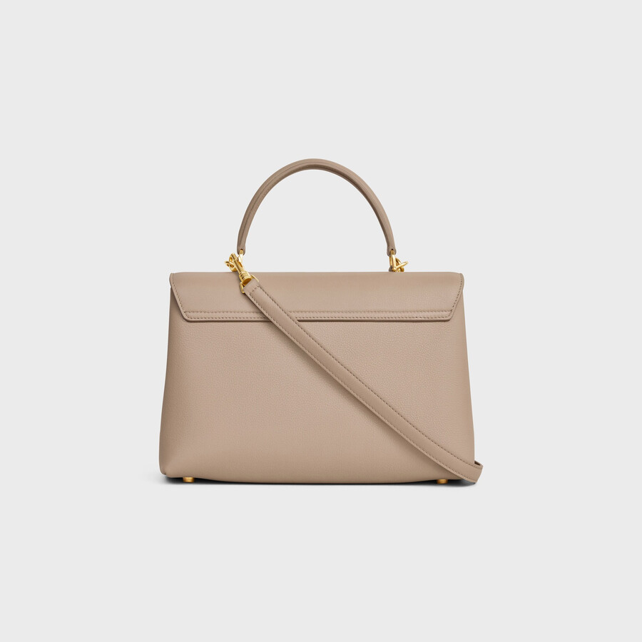 medium nino bag in supple grained calfskin