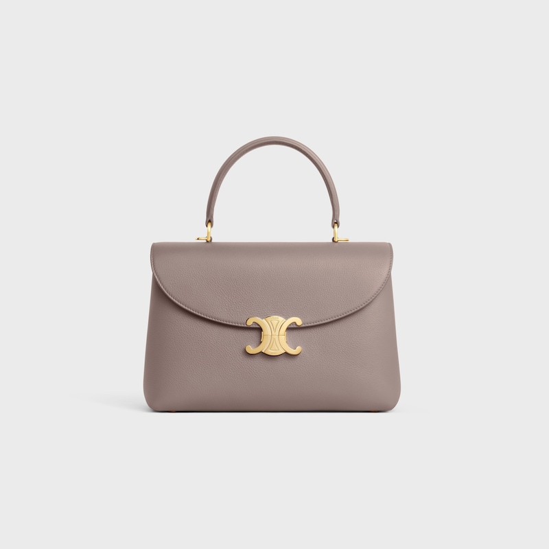 medium nino bag in supple grained calfskin