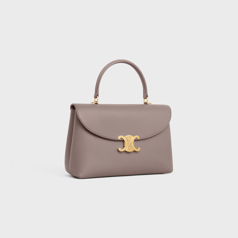 medium nino bag in supple grained calfskin