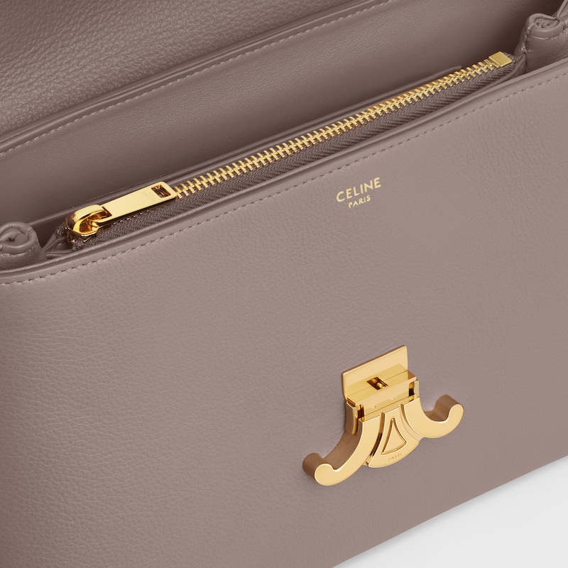 medium nino bag in supple grained calfskin