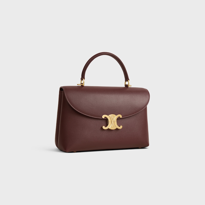 medium nino bag in supple grained calfskin