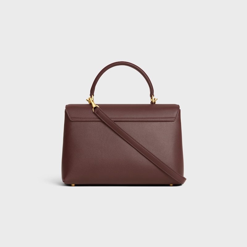 medium nino bag in supple grained calfskin
