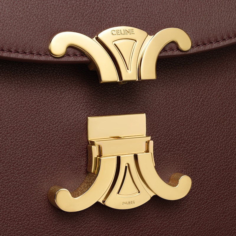 medium nino bag in supple grained calfskin