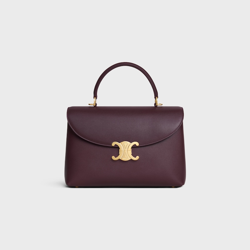 medium nino bag in supple grained calfskin