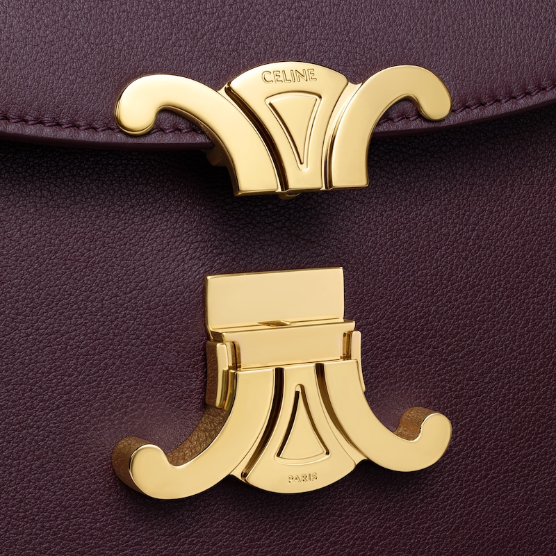 medium nino bag in supple grained calfskin
