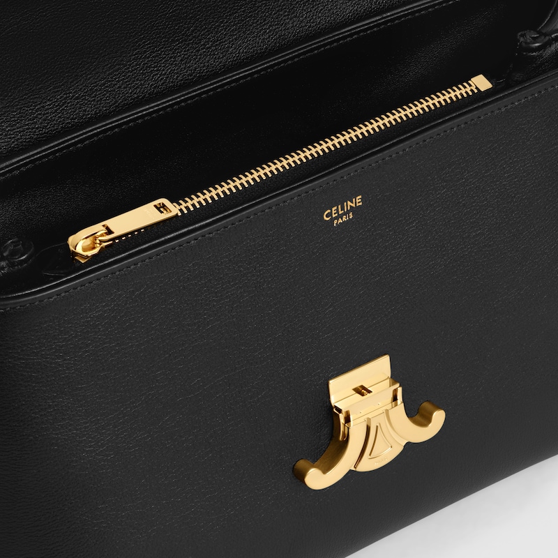 medium nino bag in supple grained calfskin