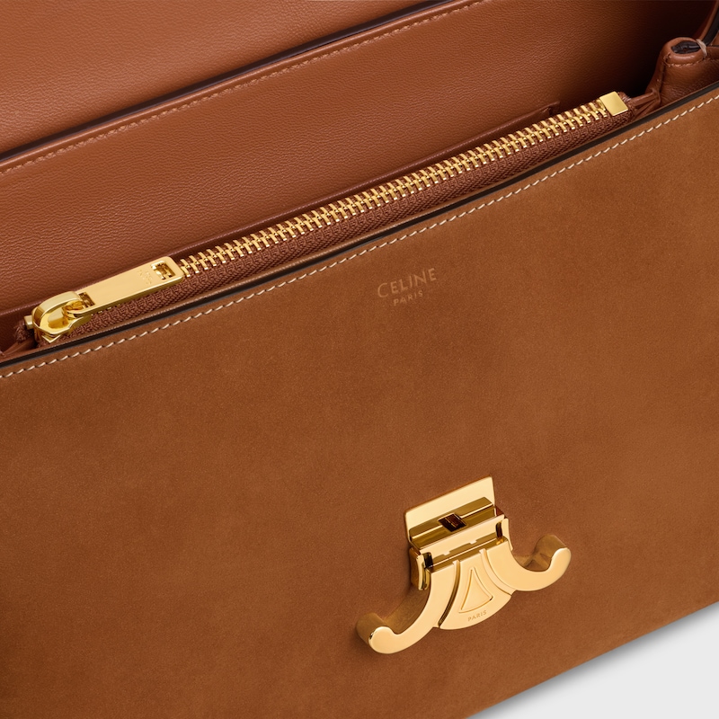 medium nino bag in nubuck calfskin