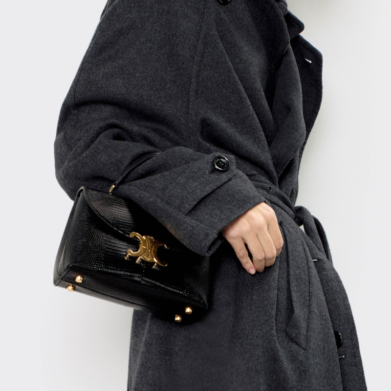 teen nino bag in lizard