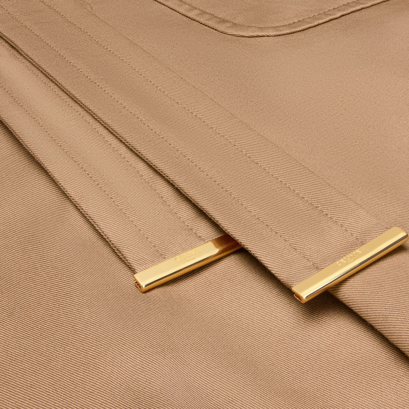 taillat pants in cotton twill