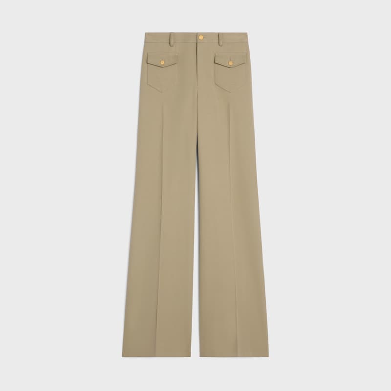 pants in cotton gabardine