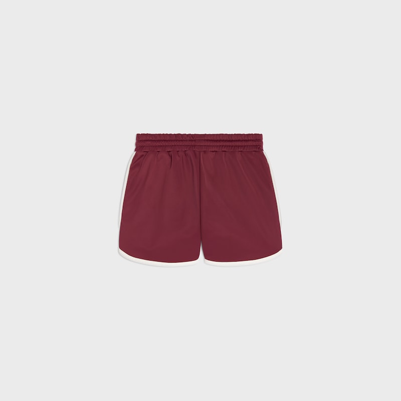 mini jogger shorts in double face jersey