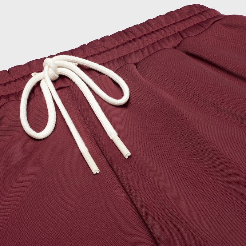 mini jogger shorts in double face jersey