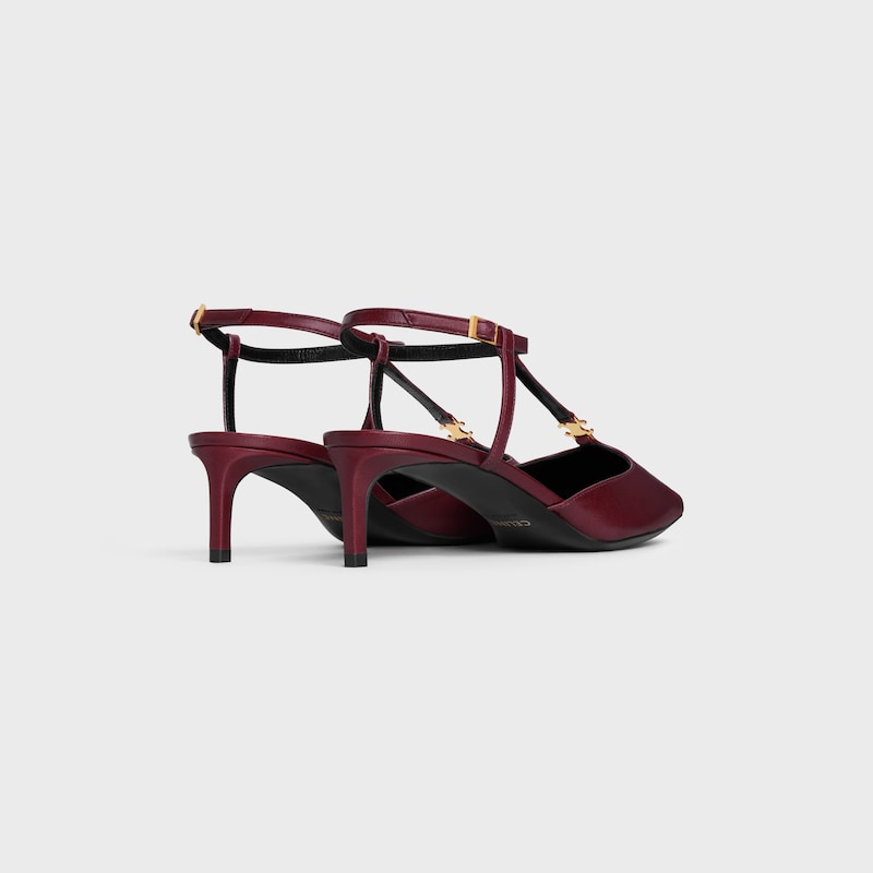 celine kitten t-bar strap pump in lambskin