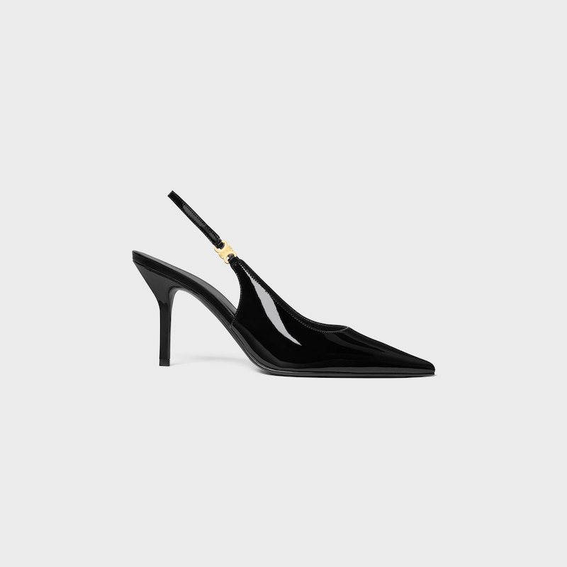 judy - triomphe pump in patent calfskin