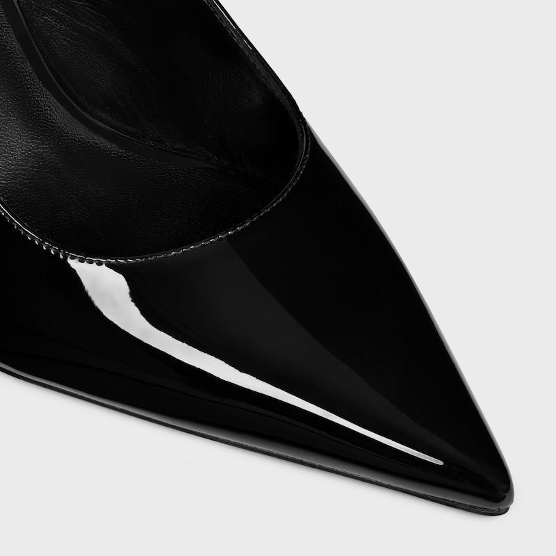 judy - triomphe pump in patent calfskin