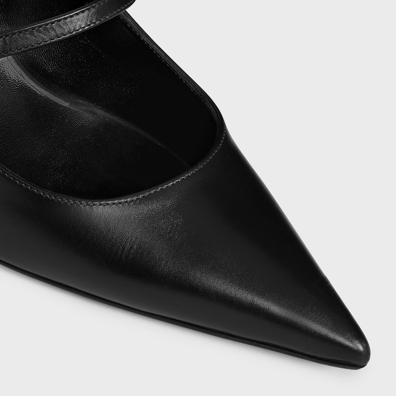 celine judy strappy pump in calfskin