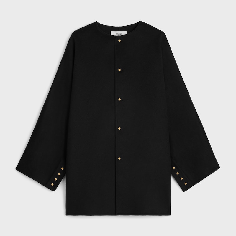 coat in double face cashmere