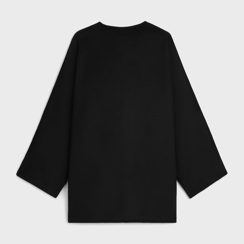 coat in double face cashmere