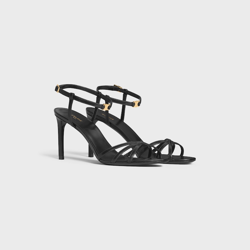 celine soir sandal in lambskin