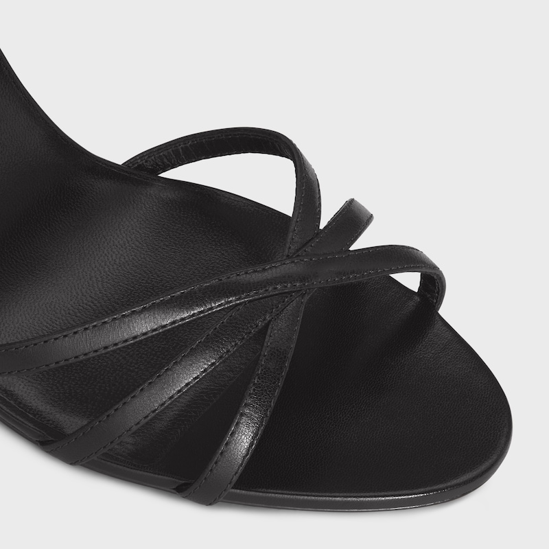 celine soir sandal in lambskin