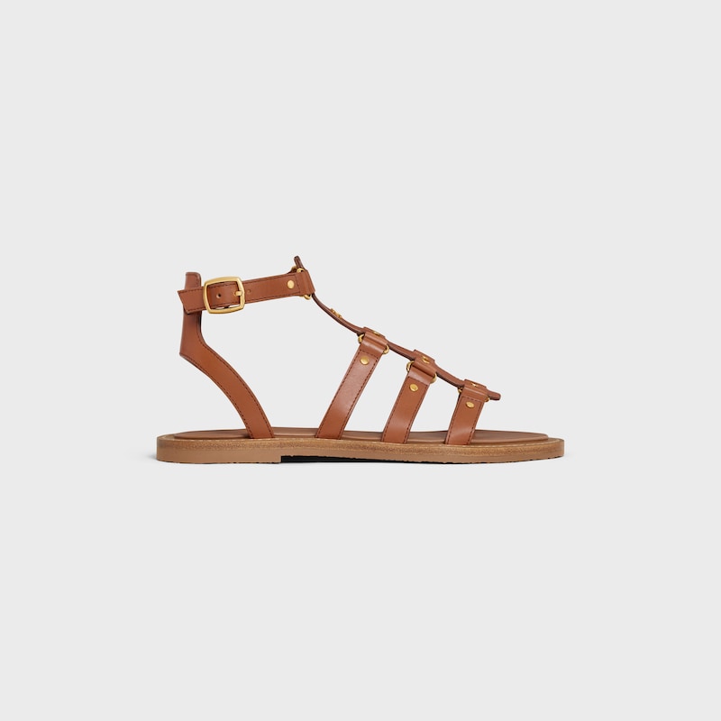 celine lympia gladiator sandal in calfskin