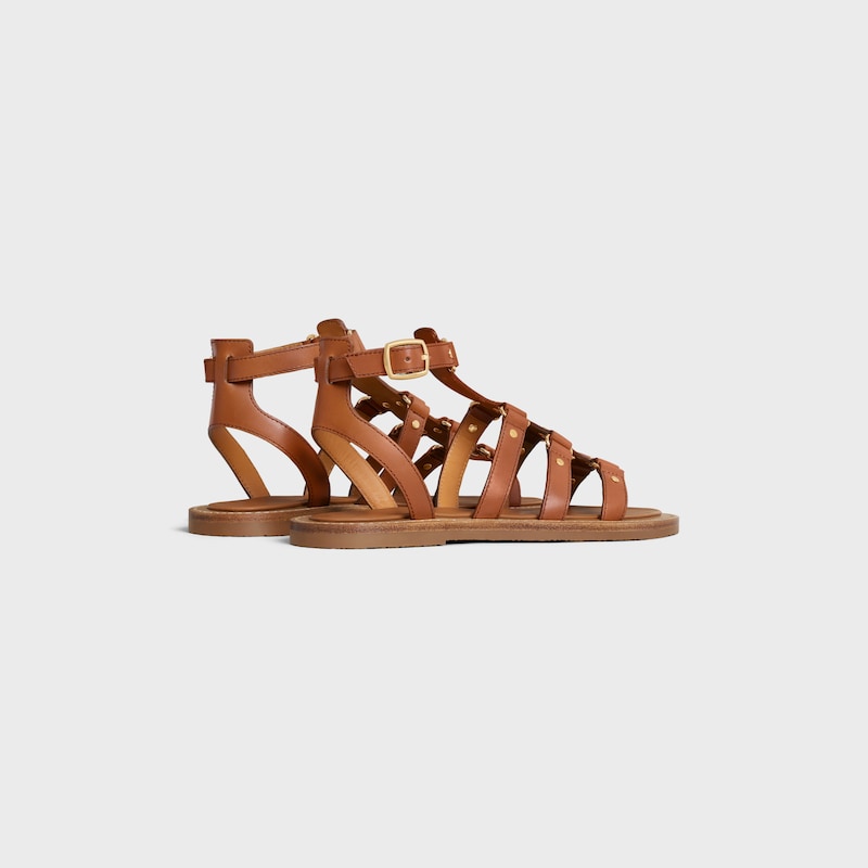 celine lympia gladiator sandal in calfskin