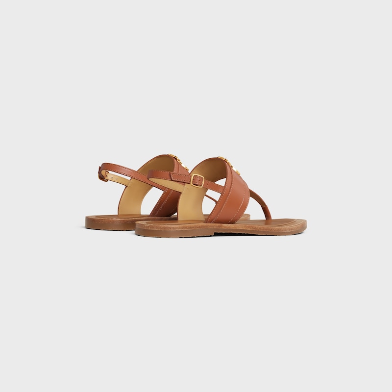 celine lympia triomphe thong in calfskin