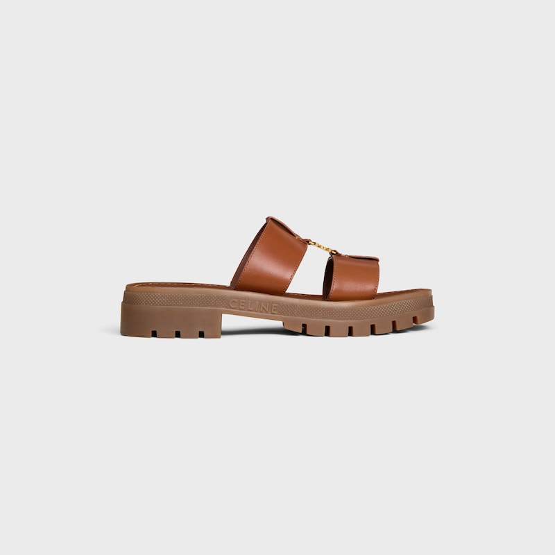 celine - clea mule in calfskin