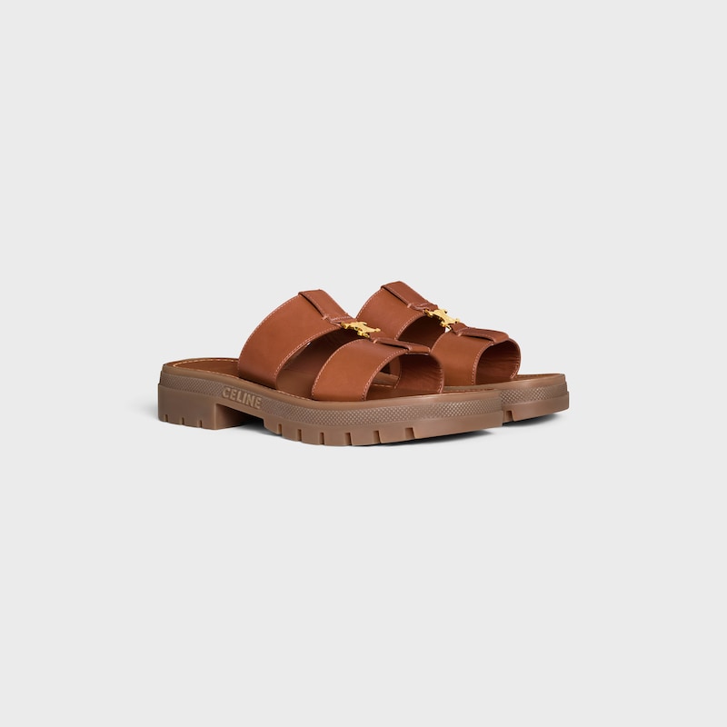 celine - clea mule in calfskin