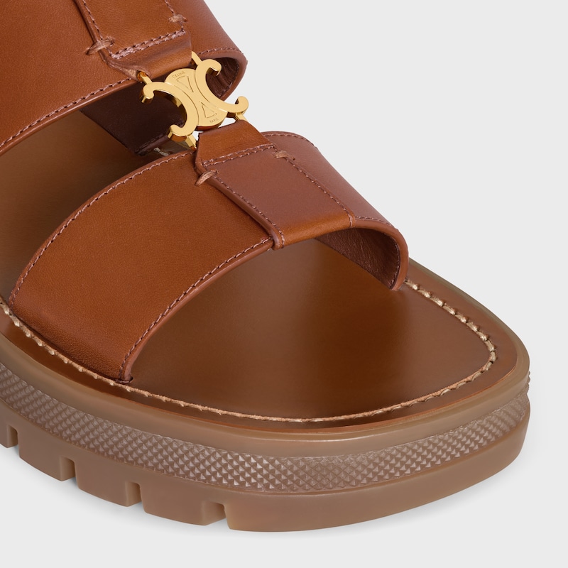 celine - clea mule in calfskin