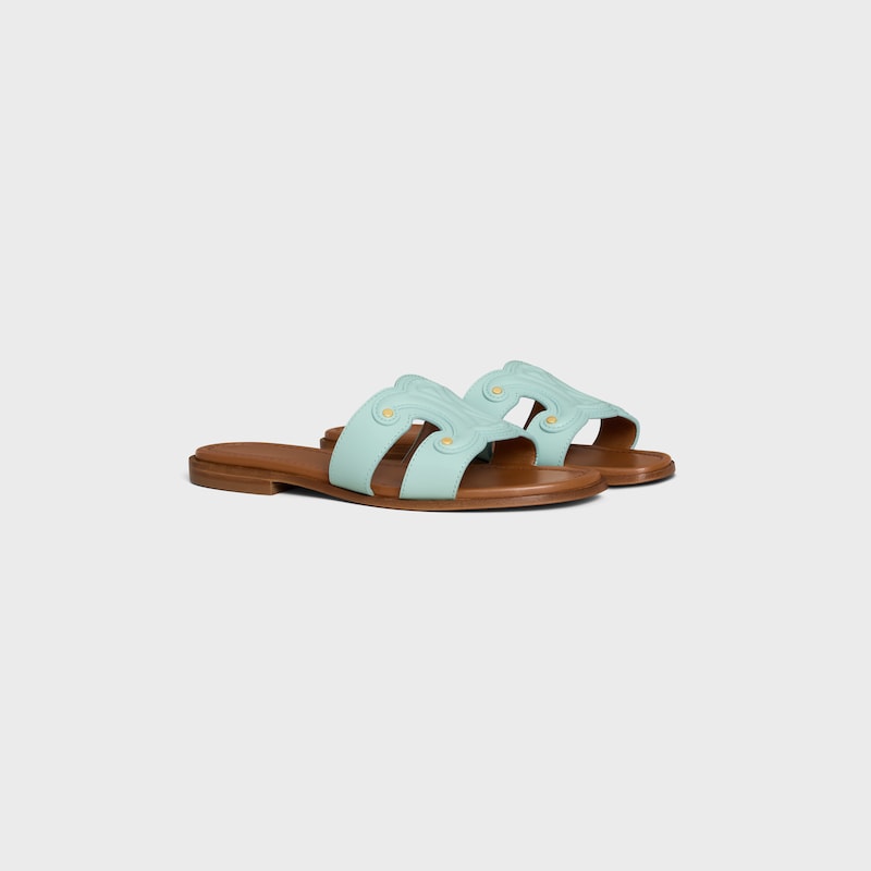 celine marina mule in calfskin