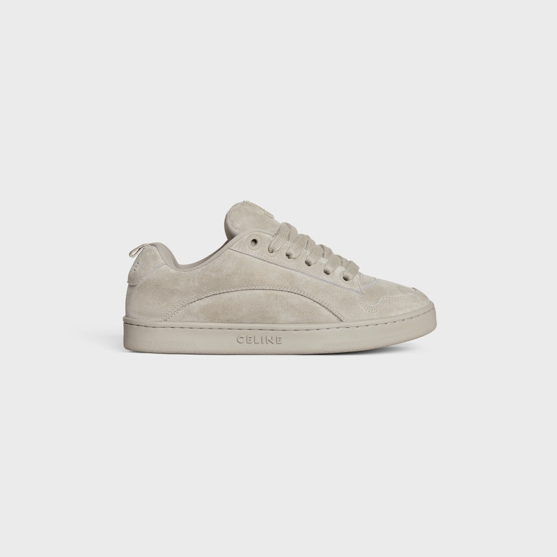 celine huntington - low top sneakers in suede calfskin and mesh