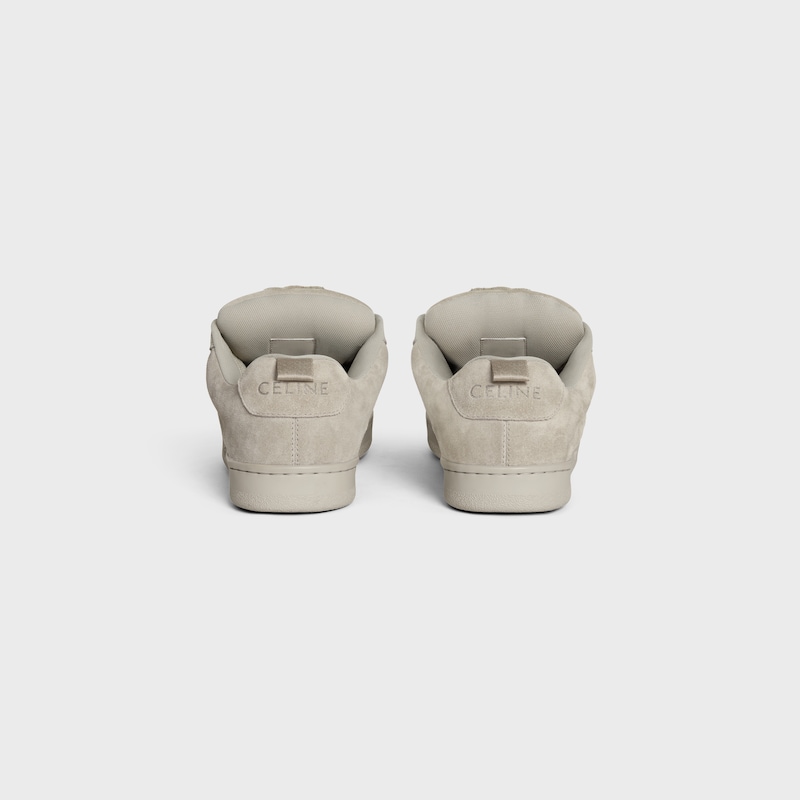 celine huntington - low top sneakers in suede calfskin and mesh